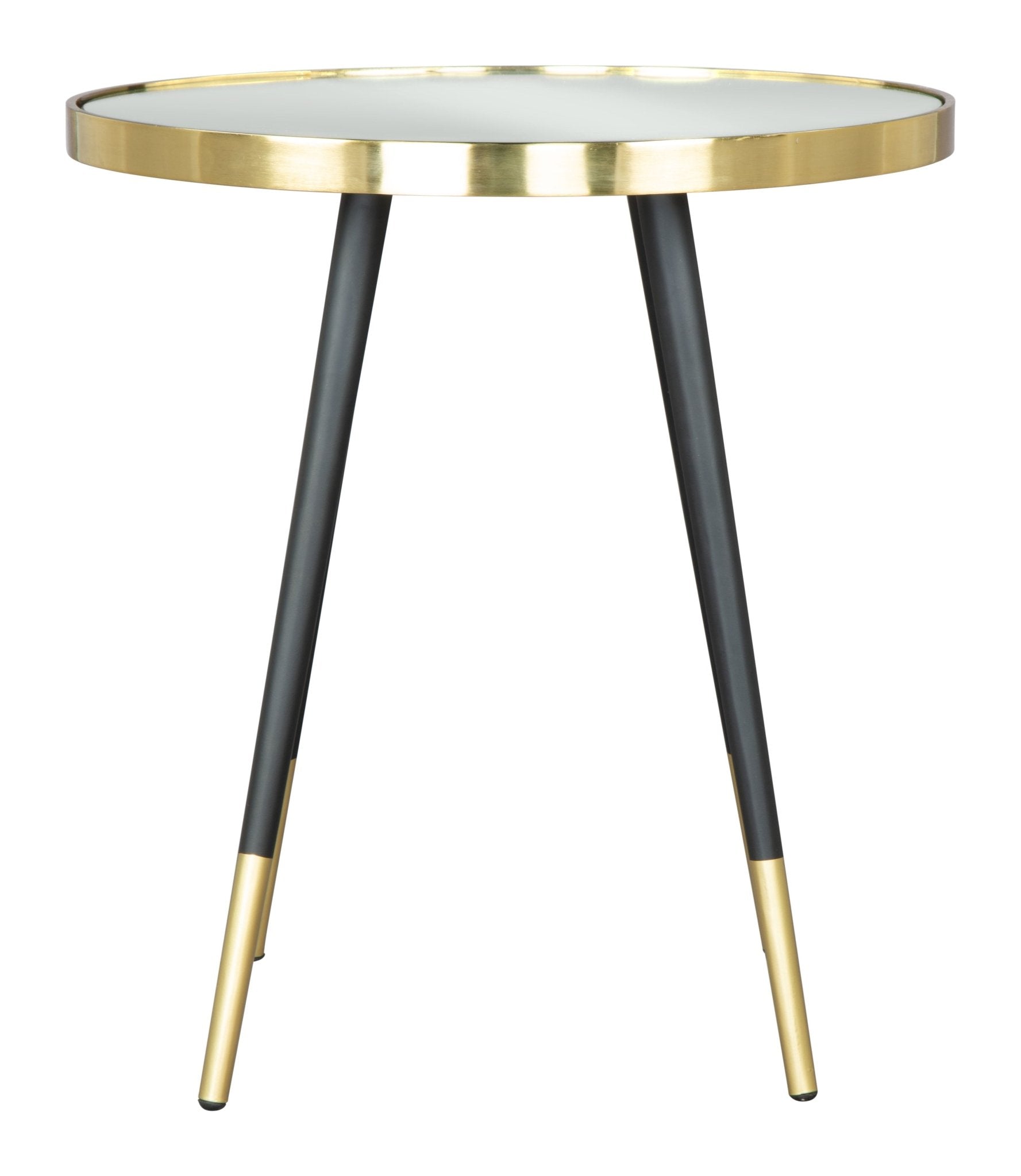 Particle Side Table Gold & Black - Cozy Roots Decor