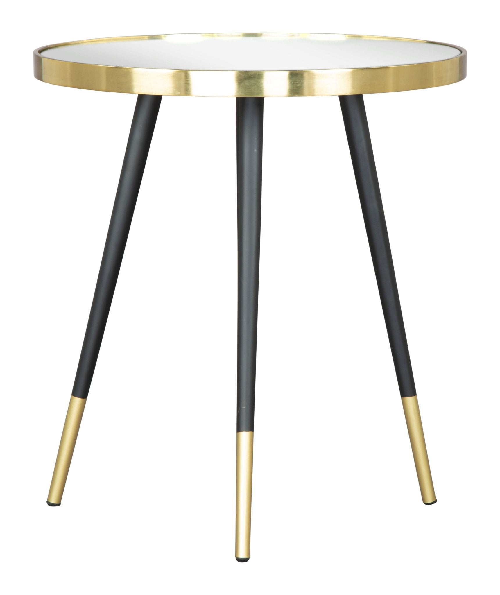 Particle Side Table Gold & Black - Cozy Roots Decor