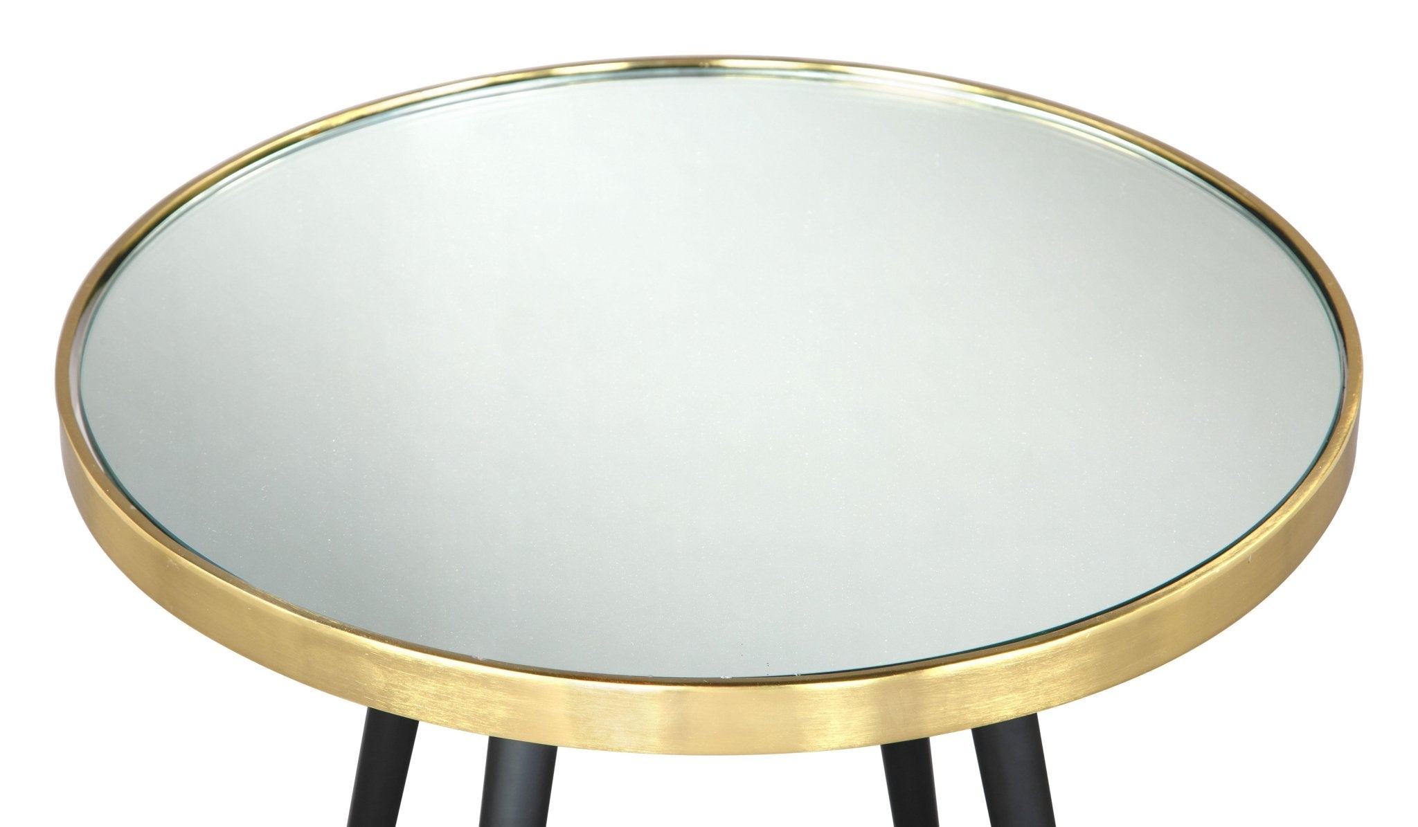 Particle Side Table Gold & Black - Cozy Roots Decor