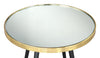 Particle Side Table Gold & Black - Cozy Roots Decor