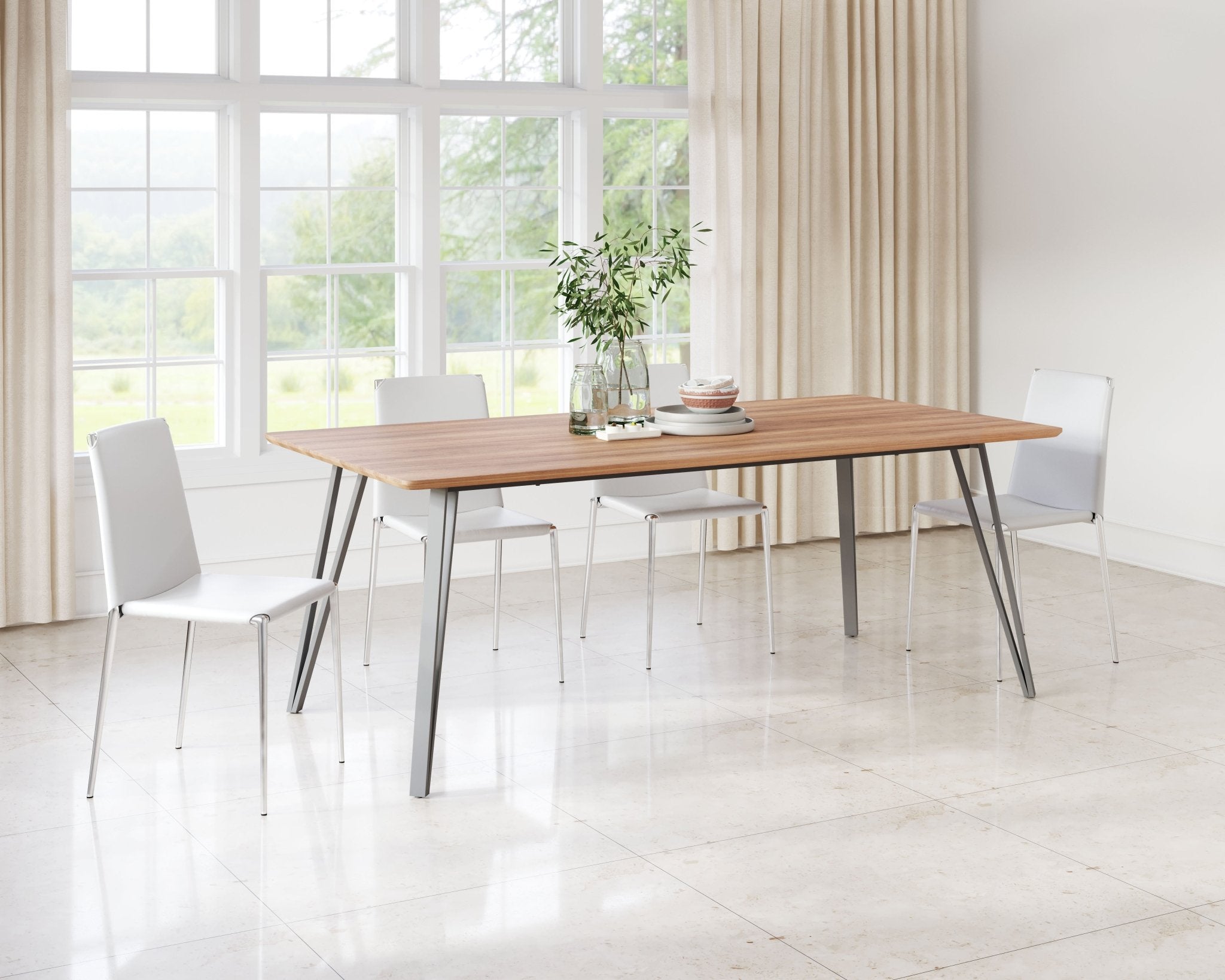 Perpignan Dining Table Brown - Cozy Roots Decor