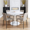 Phoenix Dining Table White - Cozy Roots Decor