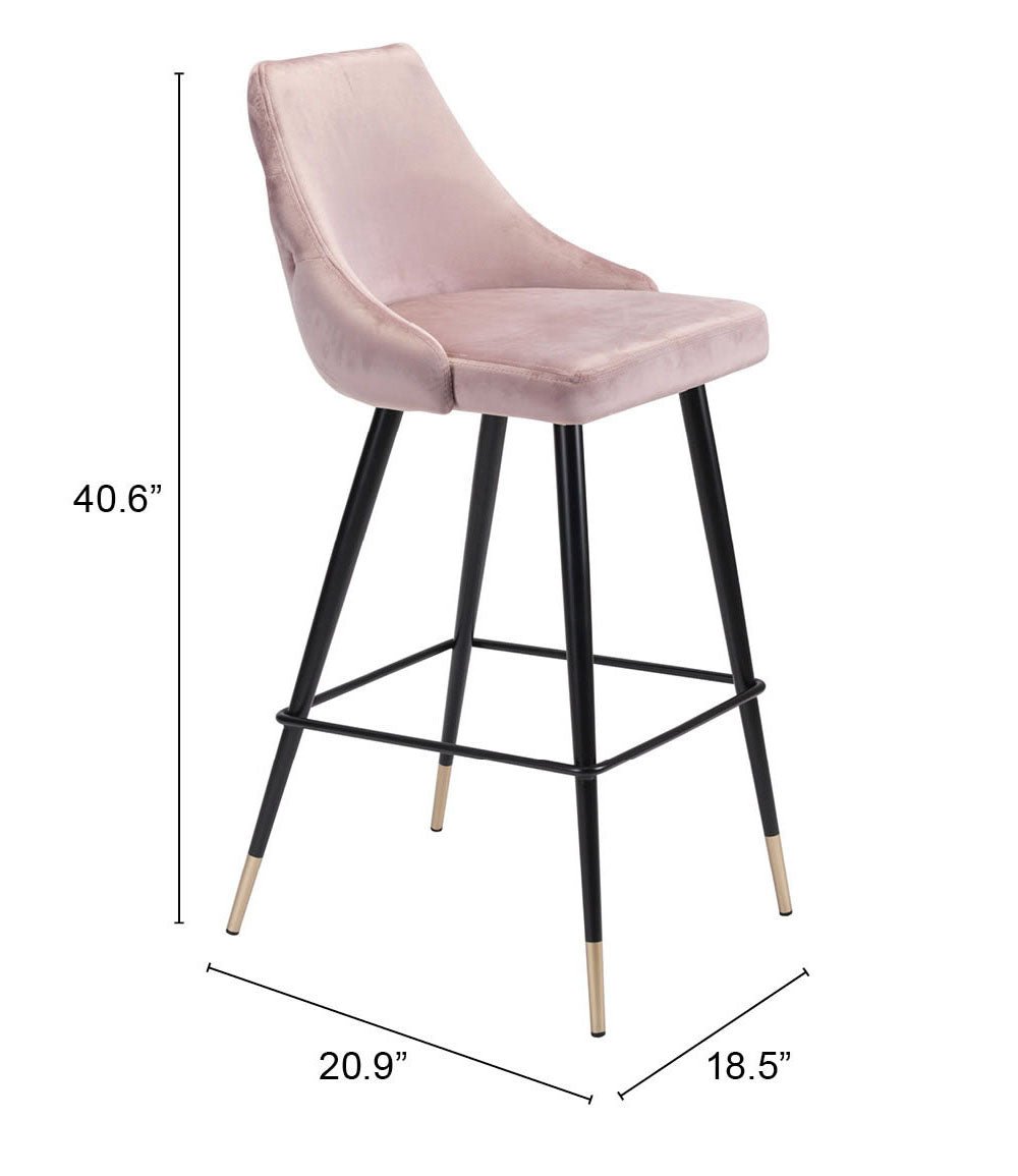 Piccolo Barstool Pink - Cozy Roots Decor