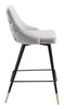 Piccolo Counter Stool Gray - Cozy Roots Decor