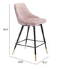 Piccolo Counter Stool Pink - Cozy Roots Decor