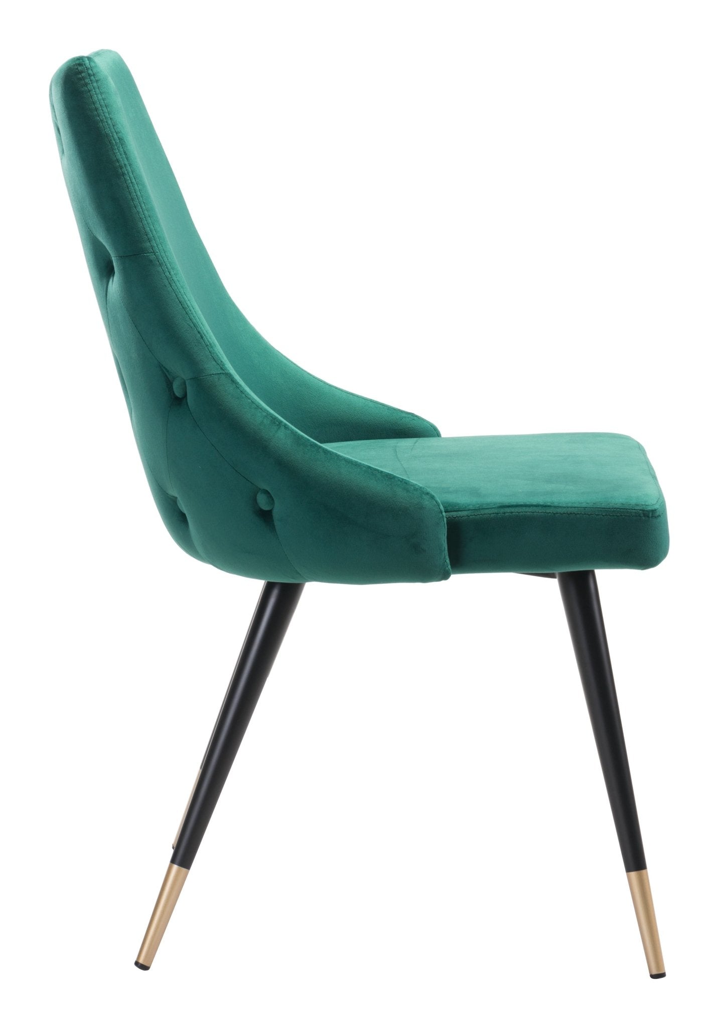 Piccolo Dining Chair (Set of 2) Green - Cozy Roots Decor