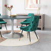 Piccolo Dining Chair (Set of 2) Green - Cozy Roots Decor