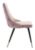 Piccolo Dining Chair (Set of 2) Pink - Cozy Roots Decor