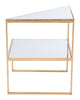 Planes Side Table Gold - Cozy Roots Decor