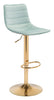 Prima Barstool Light Green & Gold - Cozy Roots Decor