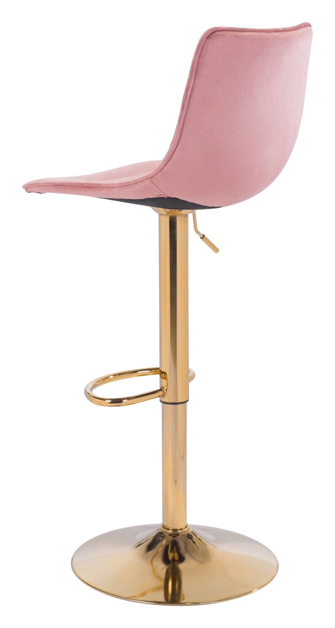 Prima Barstool Pink & Gold - Cozy Roots Decor