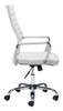 Primero Office Chair White - Cozy Roots Decor