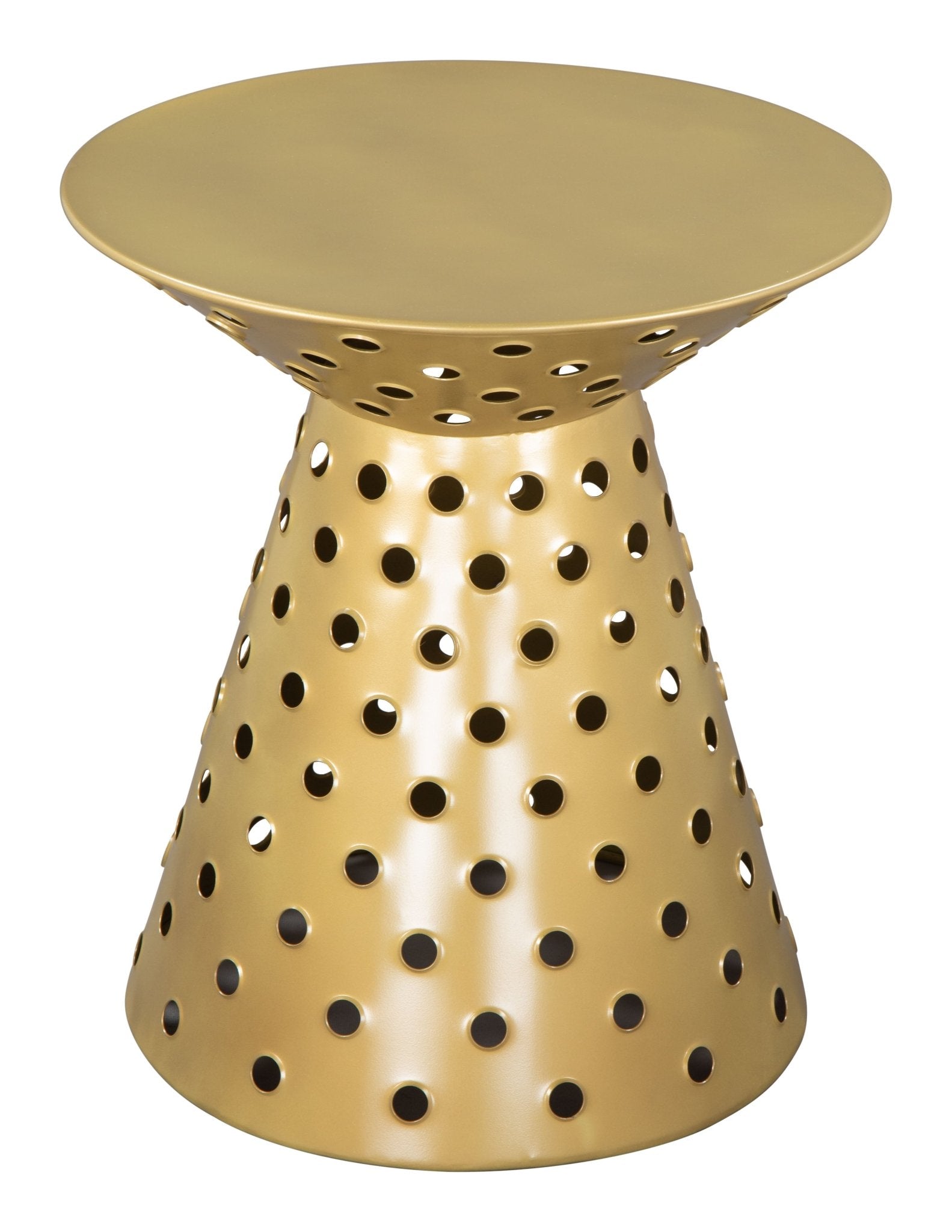 Proton Side Table Gold - Cozy Roots Decor