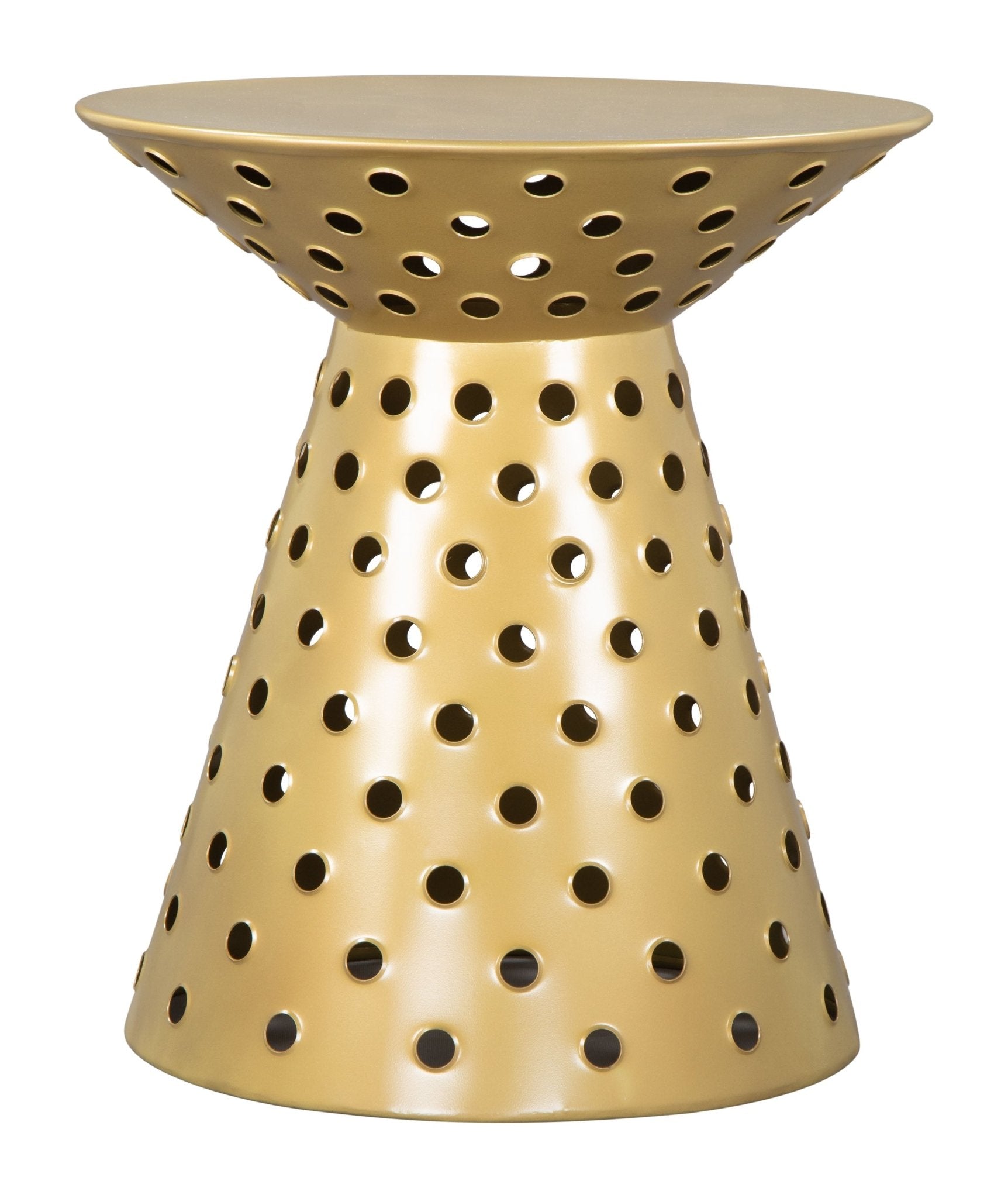 Proton Side Table Gold - Cozy Roots Decor