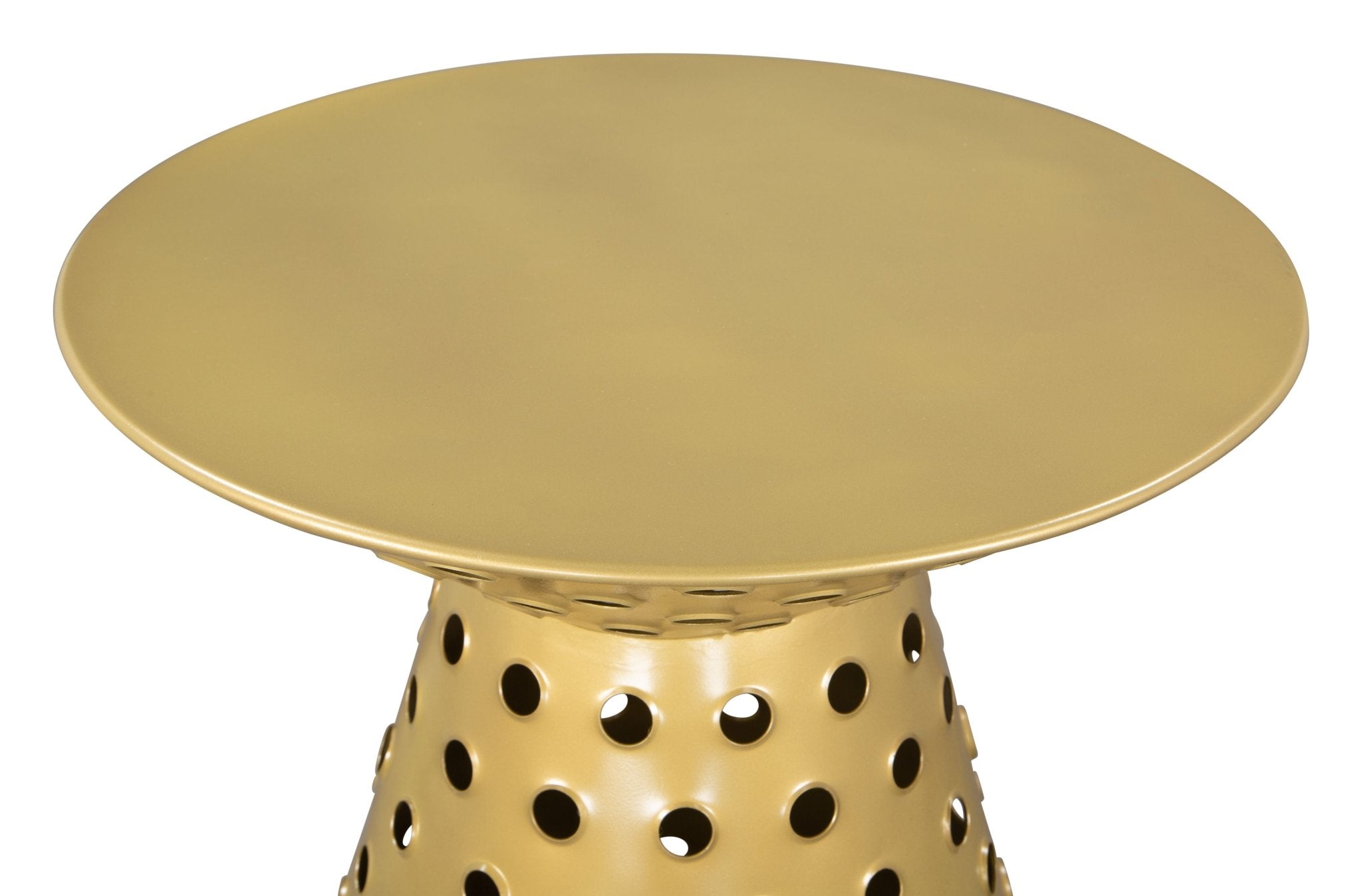 Proton Side Table Gold - Cozy Roots Decor