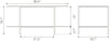 Pullman Coffee Table Gray - Cozy Roots Decor
