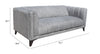 Punta Cana Sofa Leonardo Ash - Cozy Roots Decor