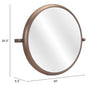 Rand Mirror Bronze - Cozy Roots Decor