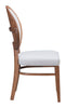 Regents Dining Chair (Set of 2) Walnut & Light Gray - Cozy Roots Decor