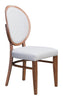 Regents Dining Chair (Set of 2) Walnut & Light Gray - Cozy Roots Decor