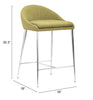 Reykjavik Counter Stool (Set of 2) Pea Green - Cozy Roots Decor