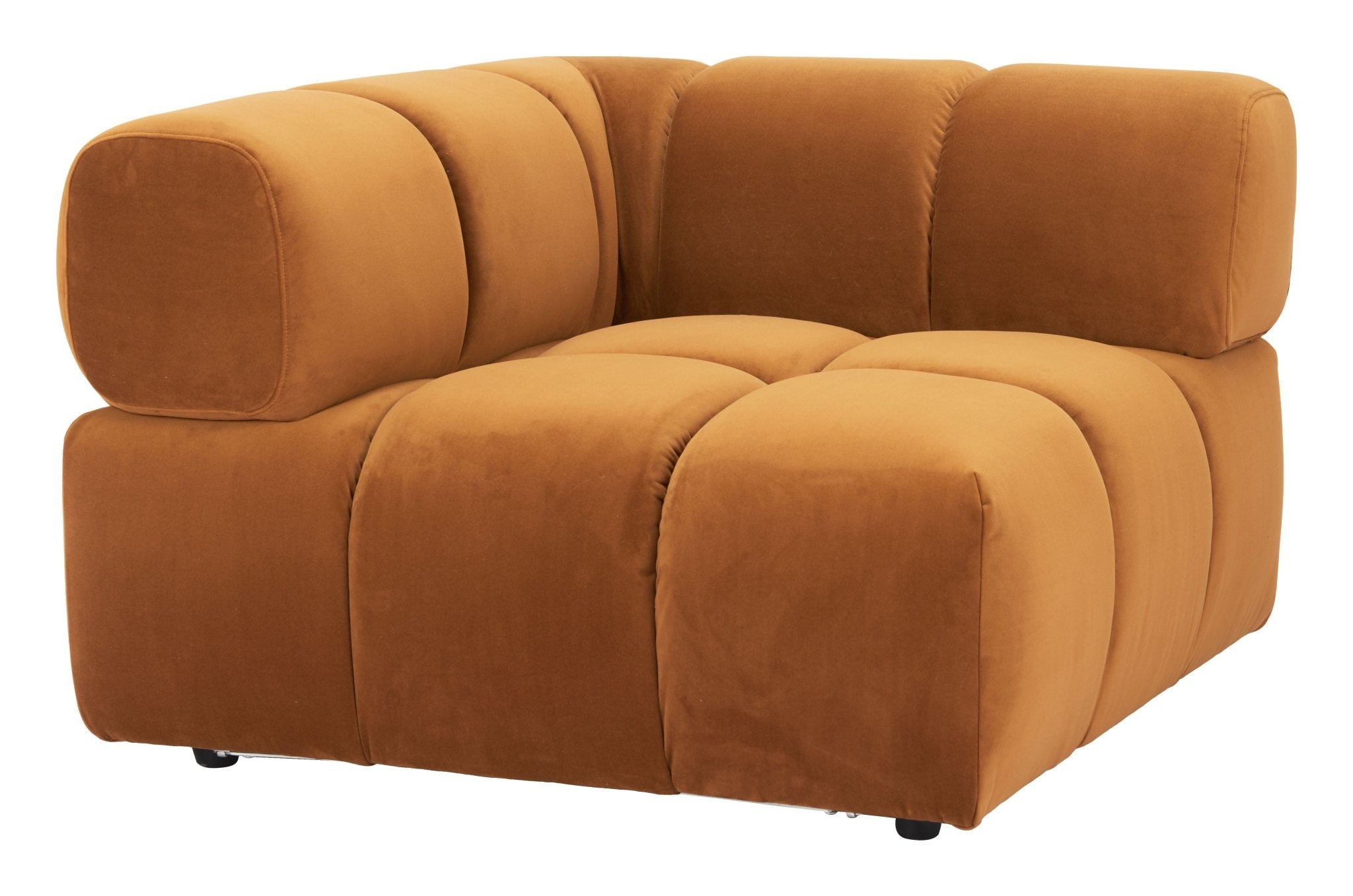 Rist Corner Chair Brown - Cozy Roots Decor