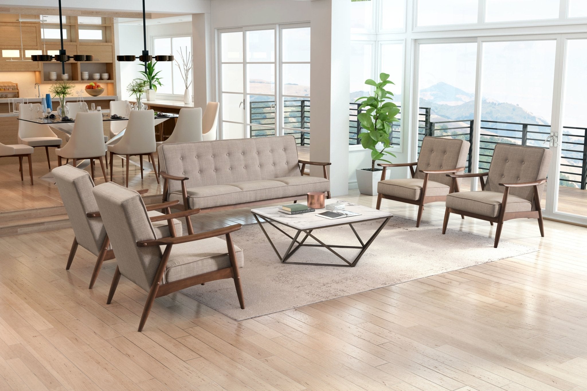 Rocky Sofa Putty - Cozy Roots Decor