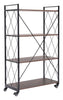 Romania Shelf Brown & Black - Cozy Roots Decor