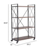 Romania Shelf Brown & Black - Cozy Roots Decor