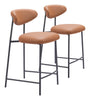 Rorun Counter Stool (Set of 2) Brown - Cozy Roots Decor