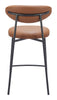 Rorun Counter Stool (Set of 2) Brown - Cozy Roots Decor