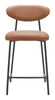 Rorun Counter Stool (Set of 2) Brown - Cozy Roots Decor