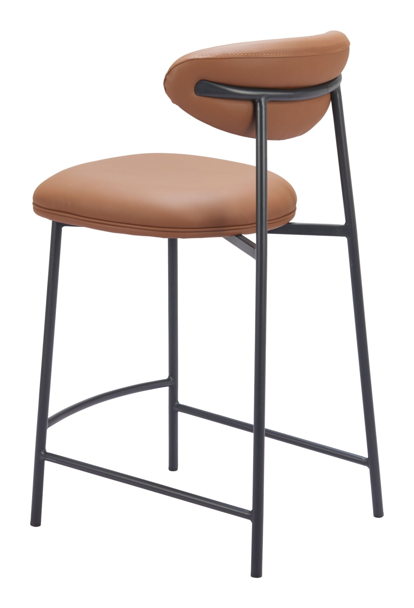 Rorun Counter Stool (Set of 2) Brown - Cozy Roots Decor