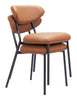Rorun Dining Chair (Set of 2) Brown - Cozy Roots Decor