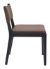 Roxas Dining Chair (Set of 2) Brown - Cozy Roots Decor