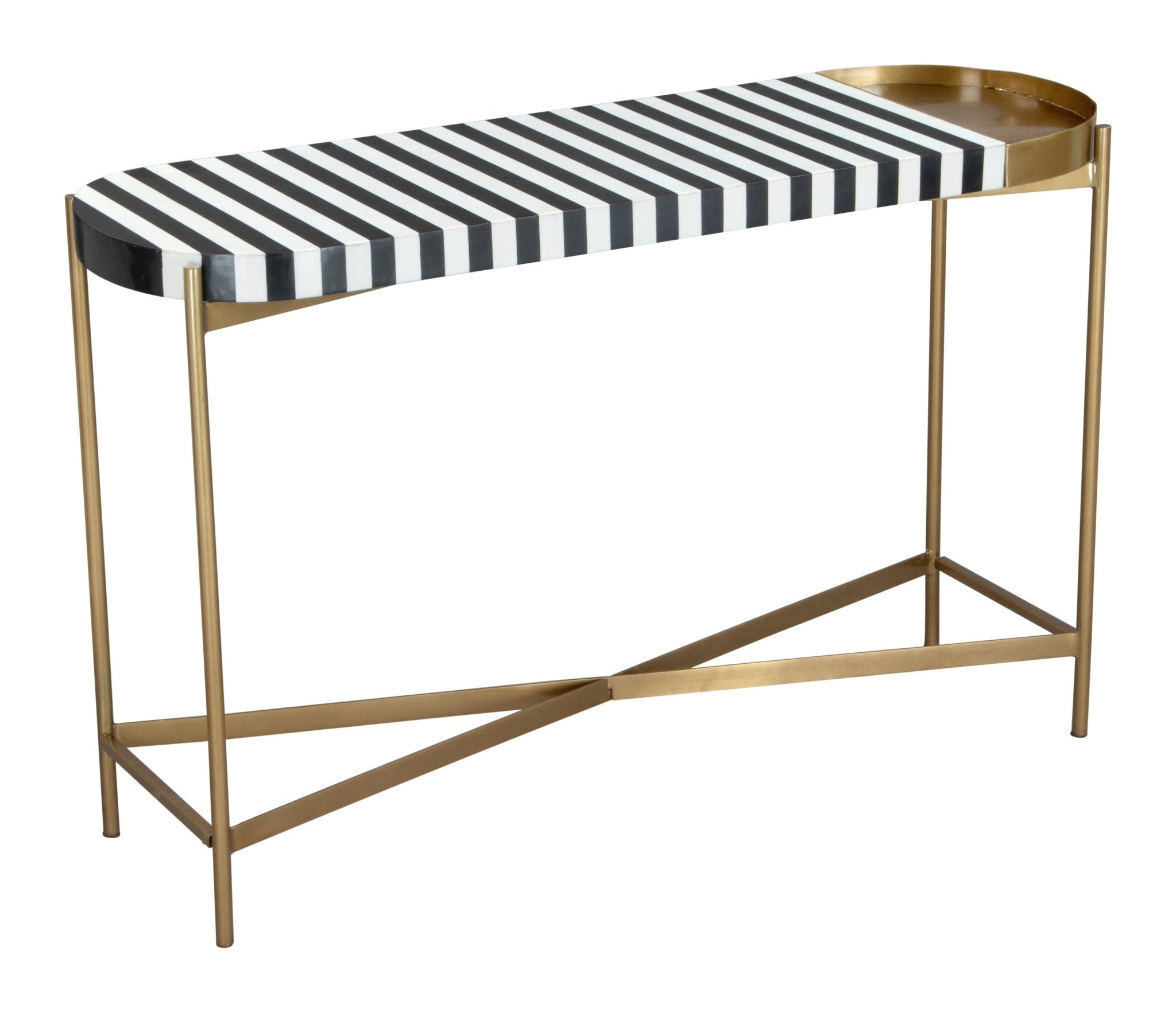 Saber Console Table Multicolor - Cozy Roots Decor