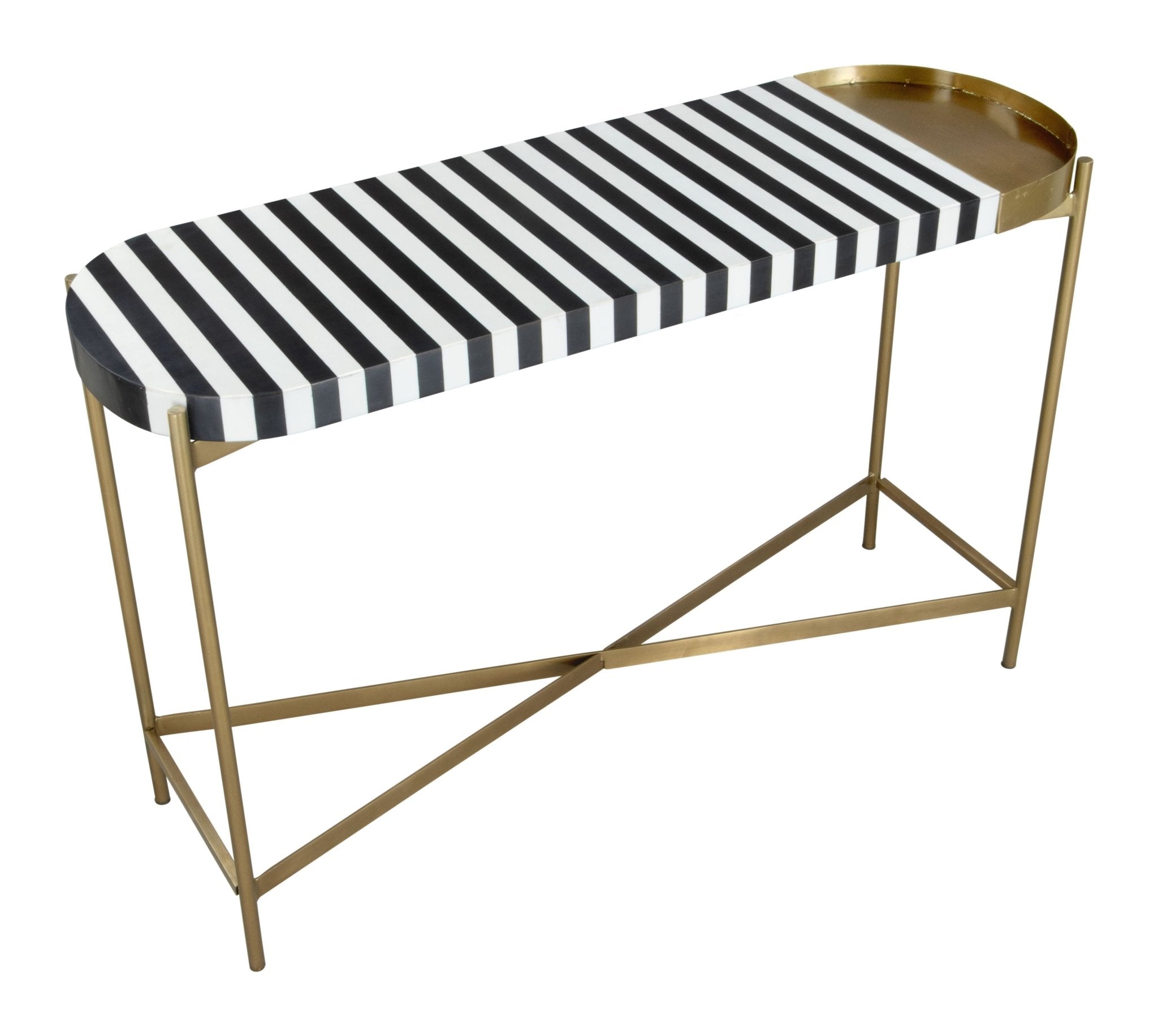 Saber Console Table Multicolor - Cozy Roots Decor