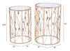 Sage Side Table Set (2 - Piece) Gold - Cozy Roots Decor