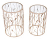 Sage Side Table Set (2 - Piece) Gold - Cozy Roots Decor