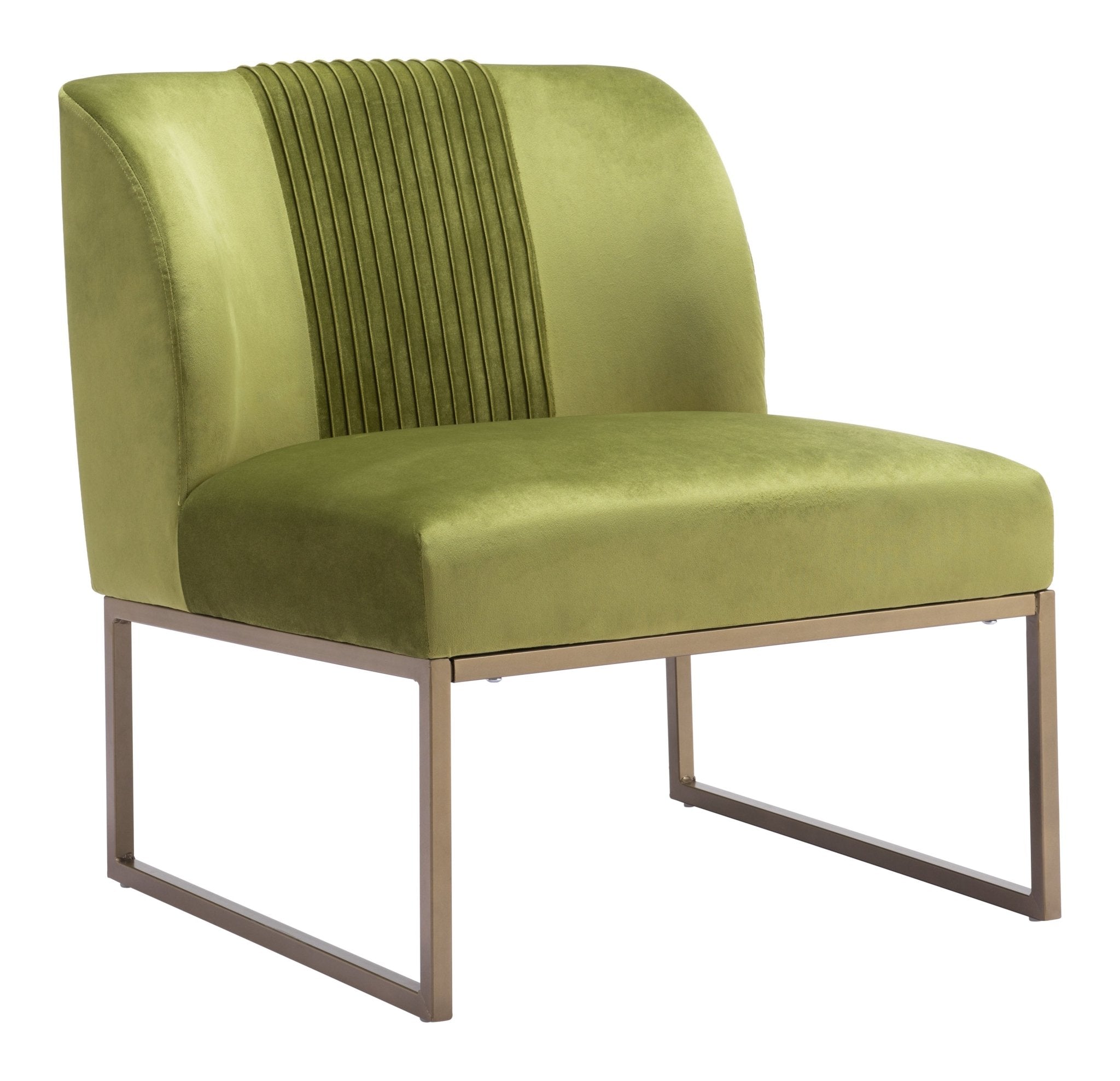 Sante Fe Accent Chair Olive Green - Cozy Roots Decor