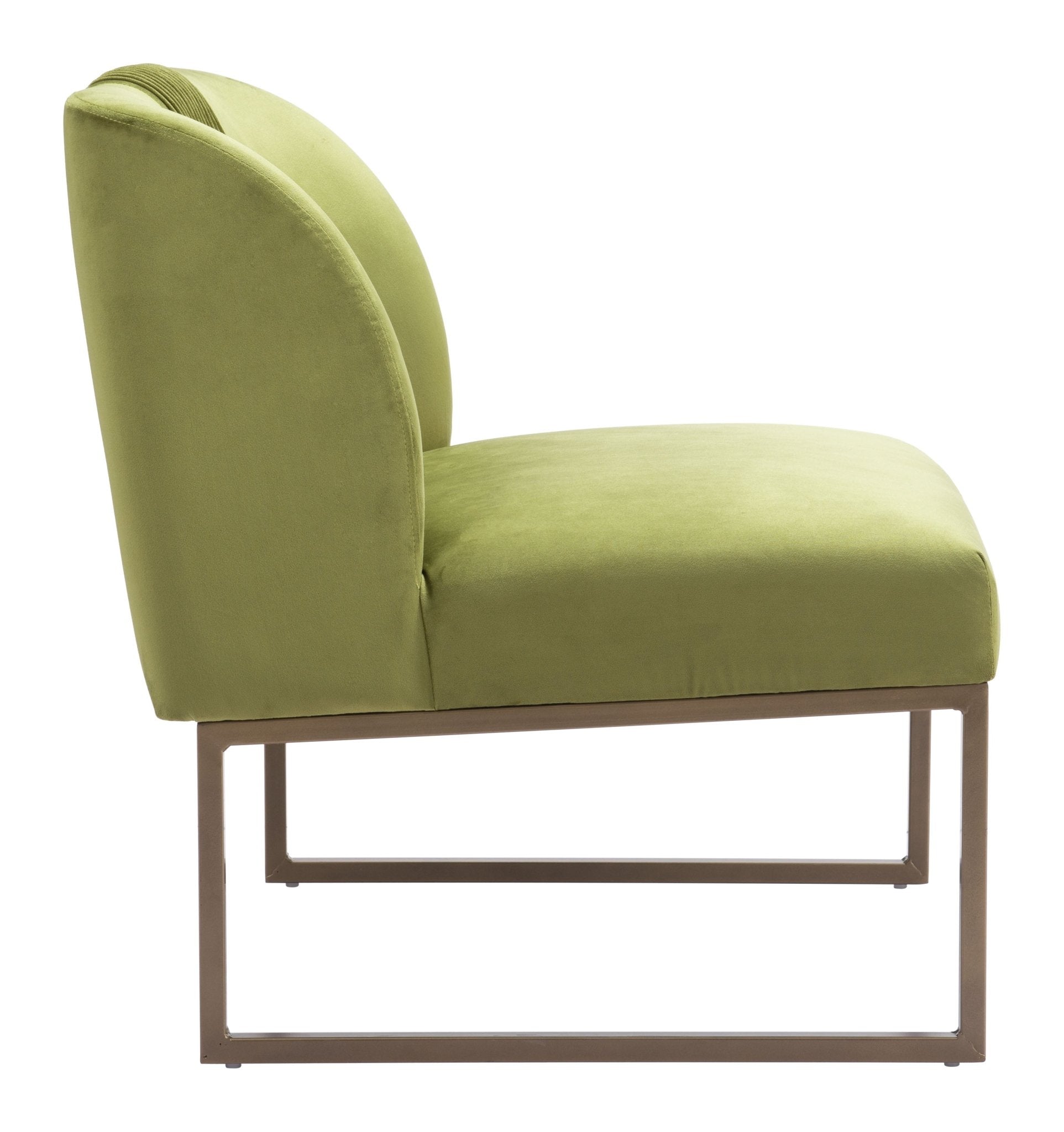 Sante Fe Accent Chair Olive Green - Cozy Roots Decor