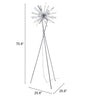 Savoy Floor Lamp Chrome - Cozy Roots Decor