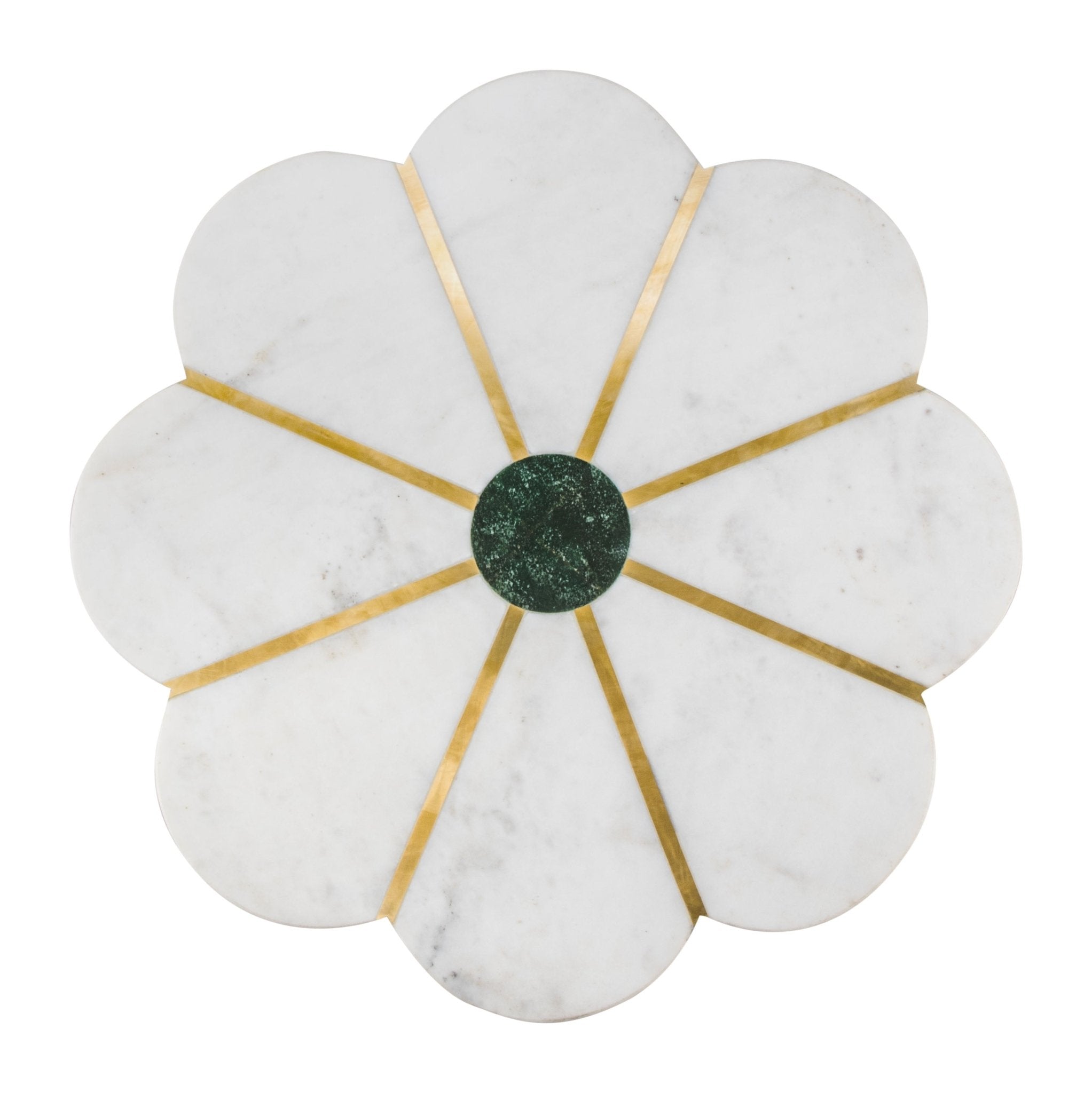 Scallop Side Table Multicolor - Cozy Roots Decor