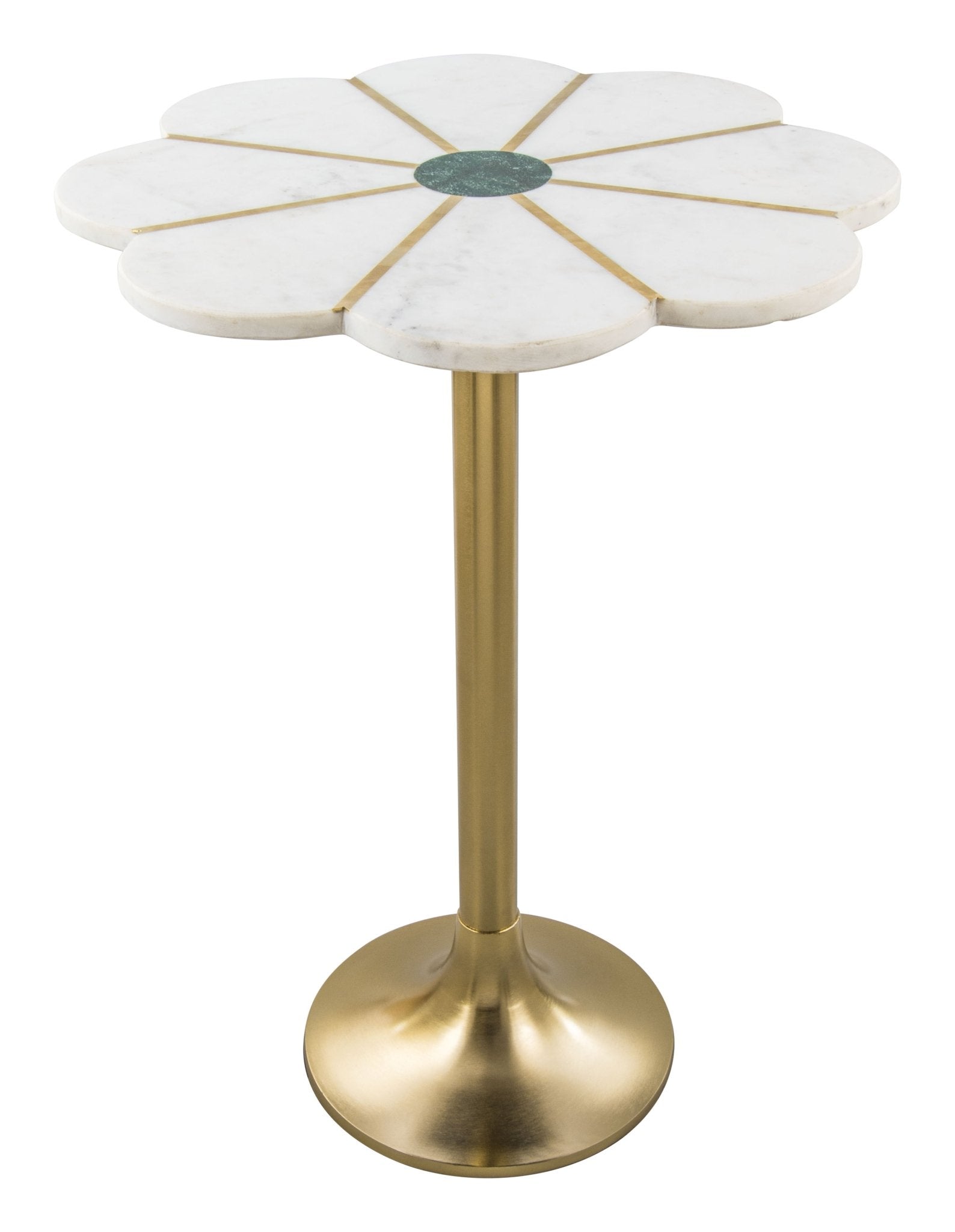 Scallop Side Table Multicolor - Cozy Roots Decor