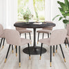 Seattle Dining Table Dark Brown - Cozy Roots Decor
