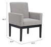 Senzil Dining Chair Gray - Cozy Roots Decor