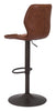 Seth Barstool Vintage Brown & Dark Bronze - Cozy Roots Decor