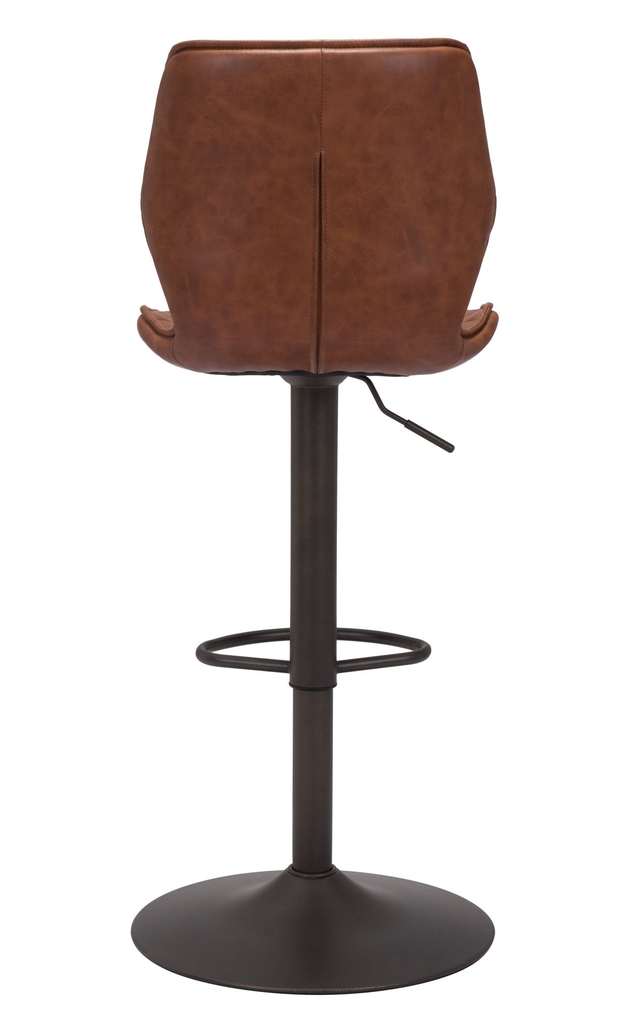 Seth Barstool Vintage Brown & Dark Bronze - Cozy Roots Decor