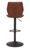 Seth Barstool Vintage Brown & Dark Bronze - Cozy Roots Decor