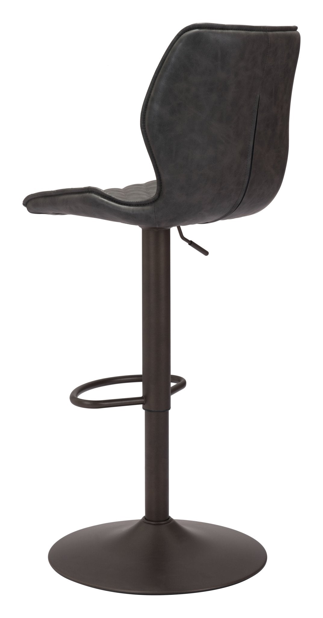 Seth Barstool Vintage Gray & Dark Bronze - Cozy Roots Decor